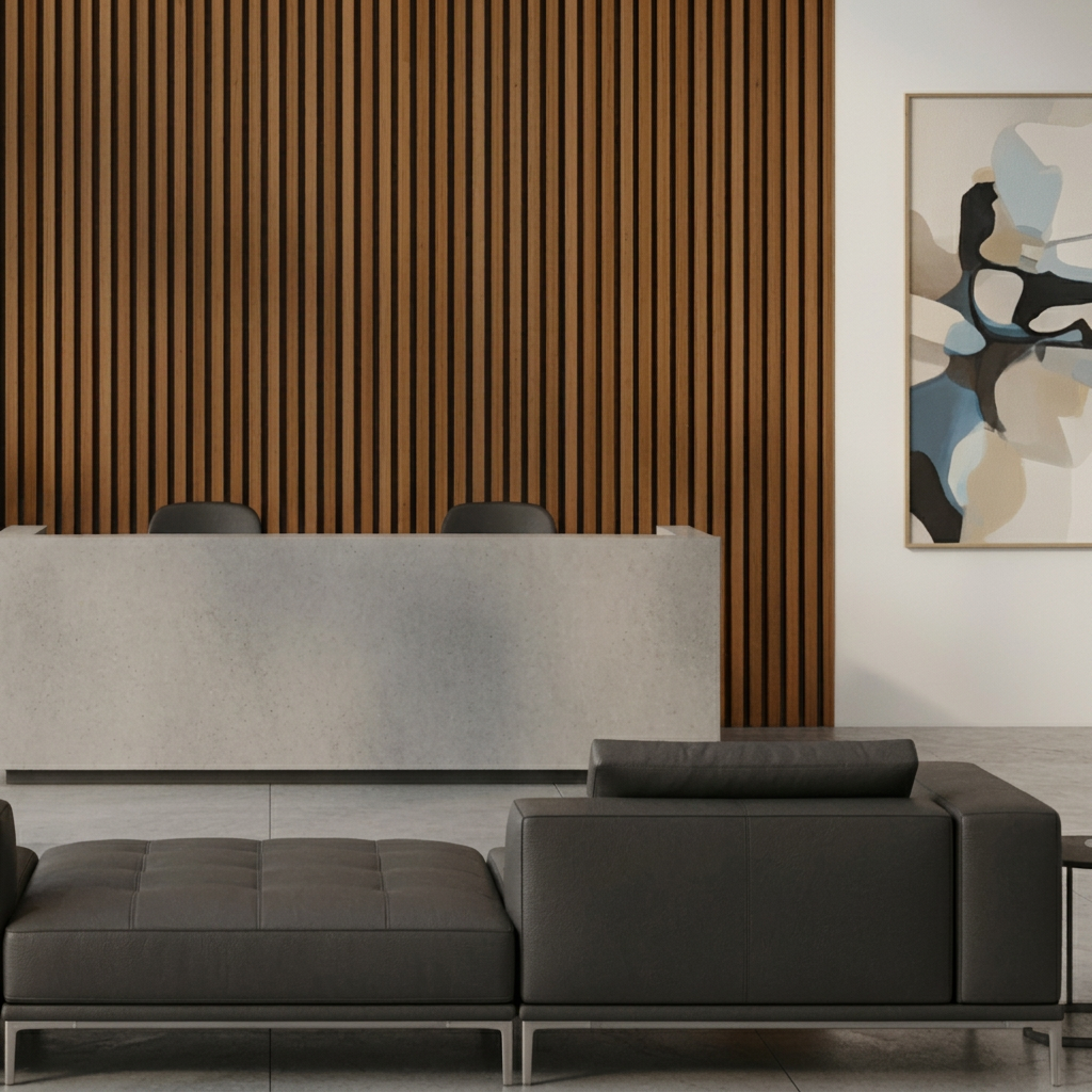 WALL PANEL FONDO NEGRO WPC 210X20X2400 Chocolate