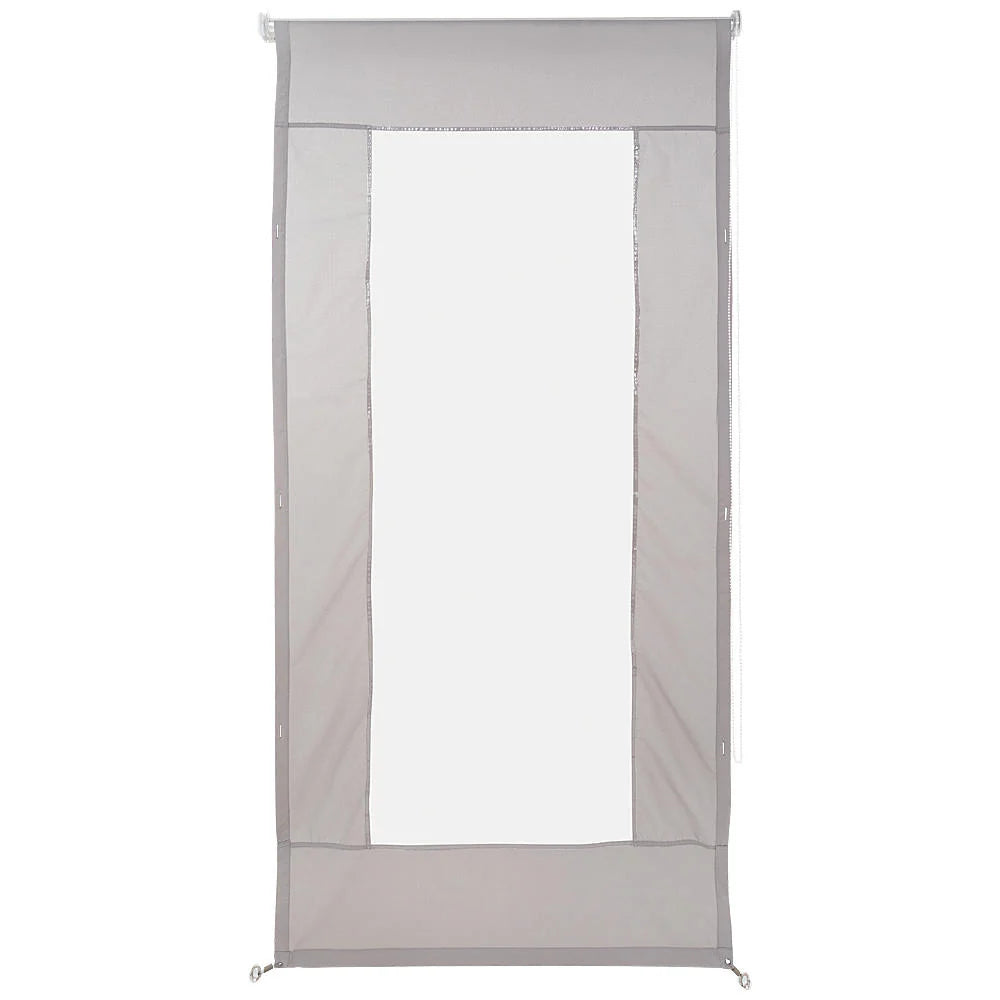CIERRE TERRAZA PVC 200X250 GRIS