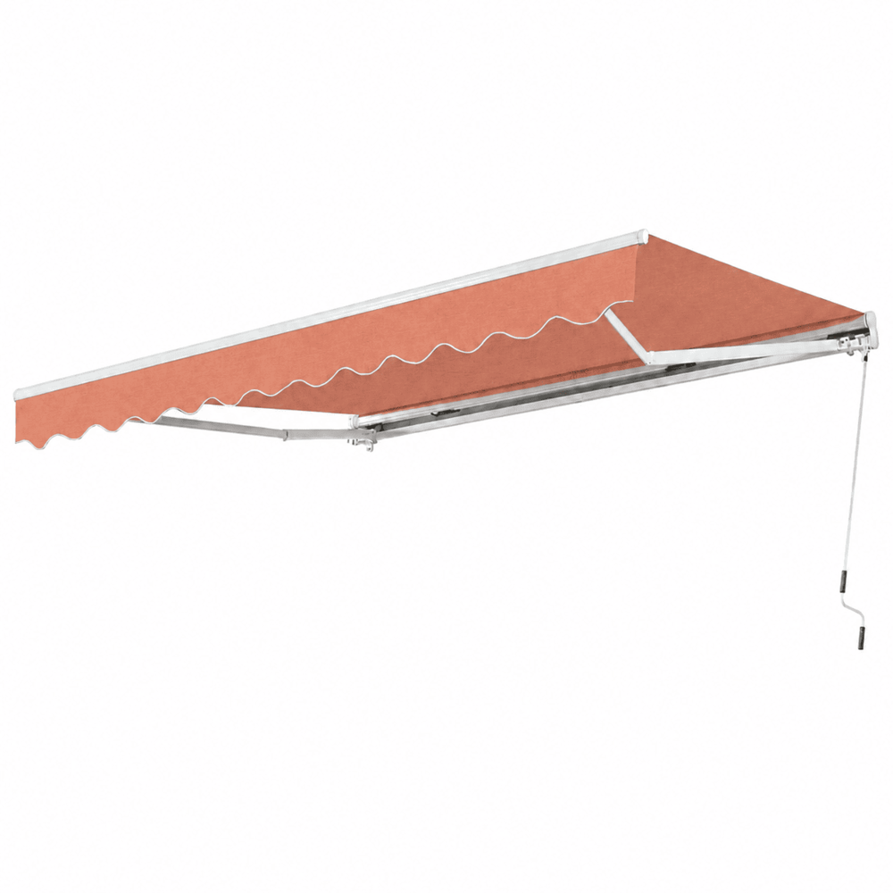 TOLDO PROYECTABLE ALUMINIO 3,00X2,50 TERRACOTA