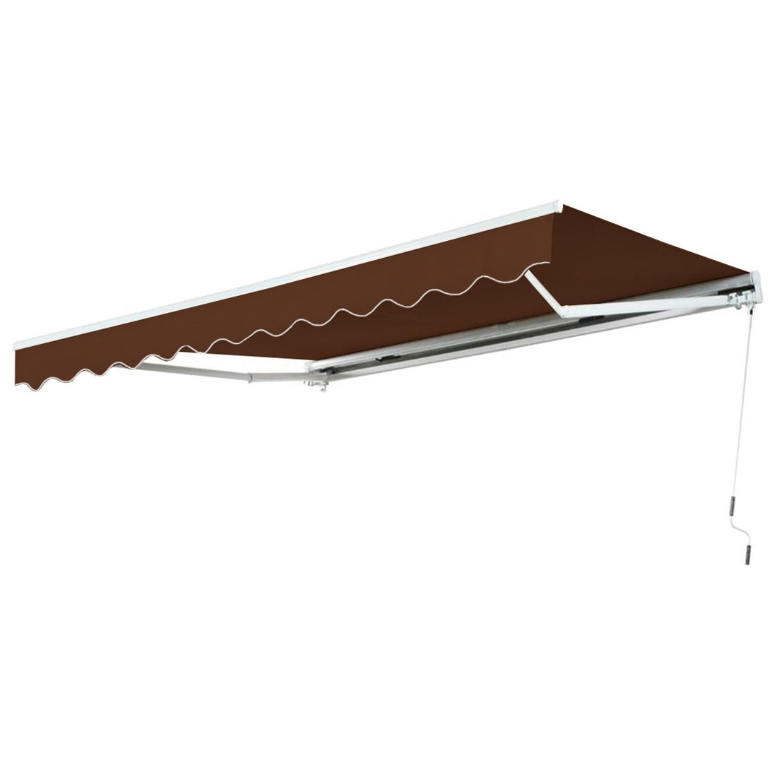 TOLDO PROYECTABLE ALUMINIO 2,00X1,50 CAFE